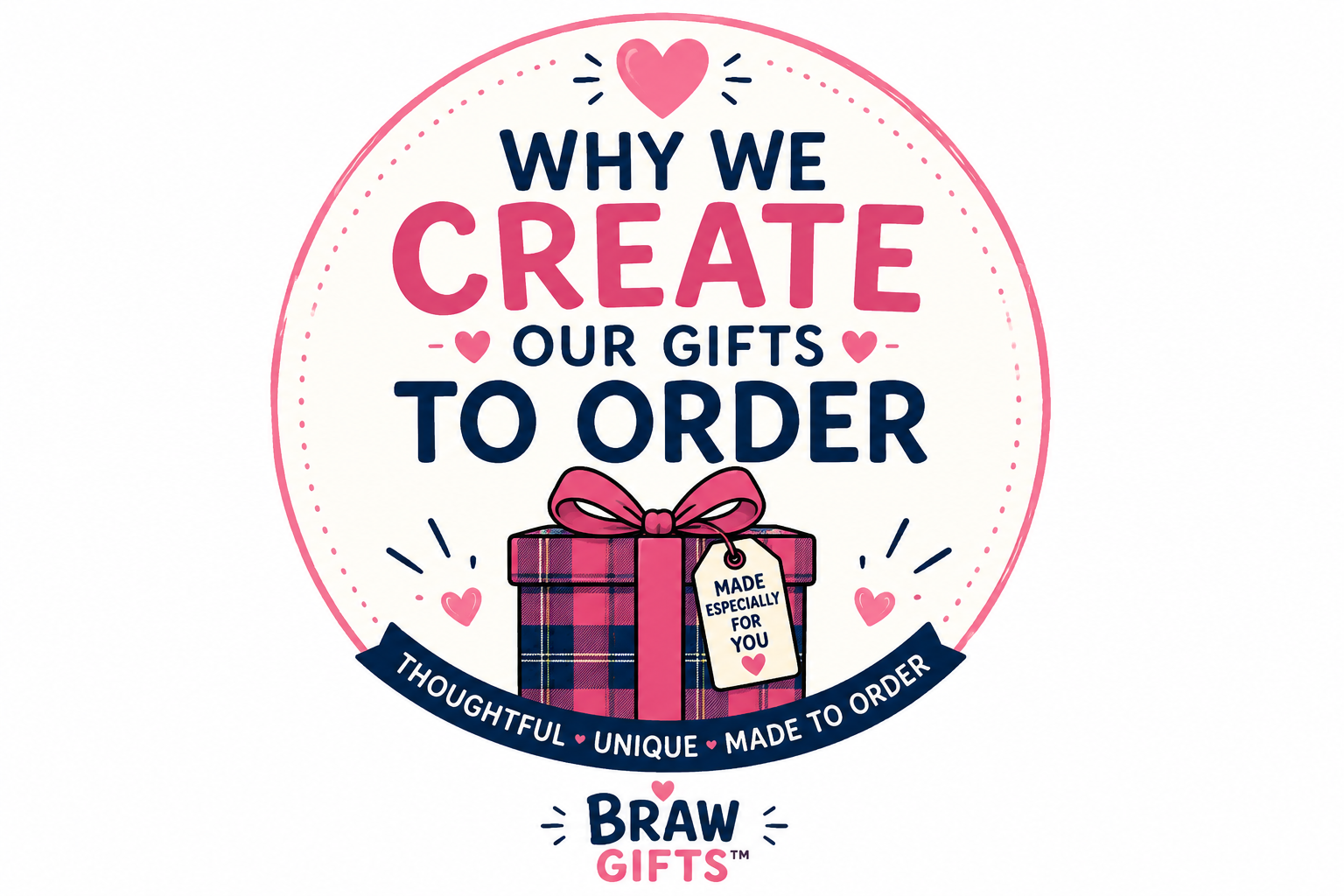 Why We Create Our Gifts to Order