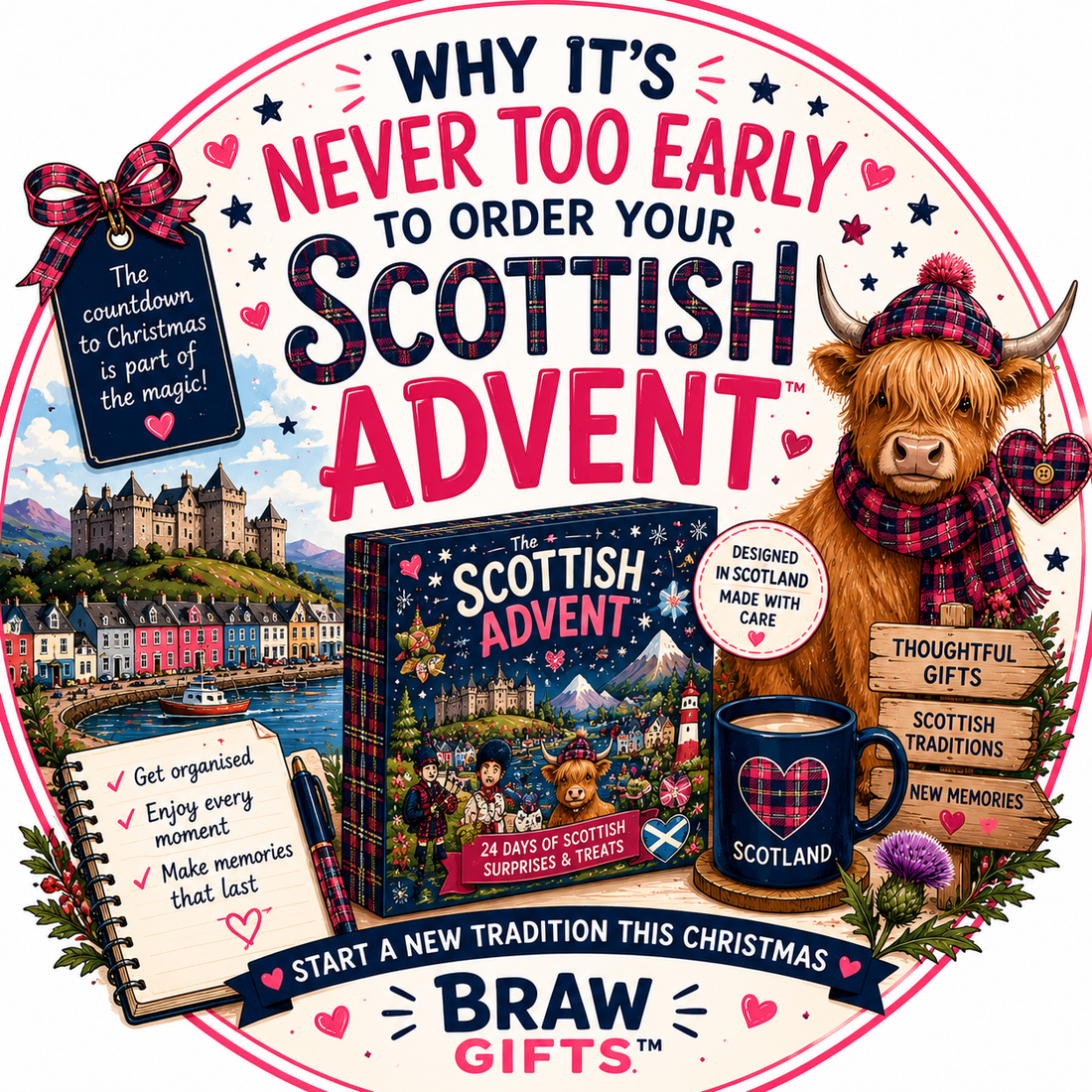 Why It's Never Too Early to Order Your Scottish Advent™