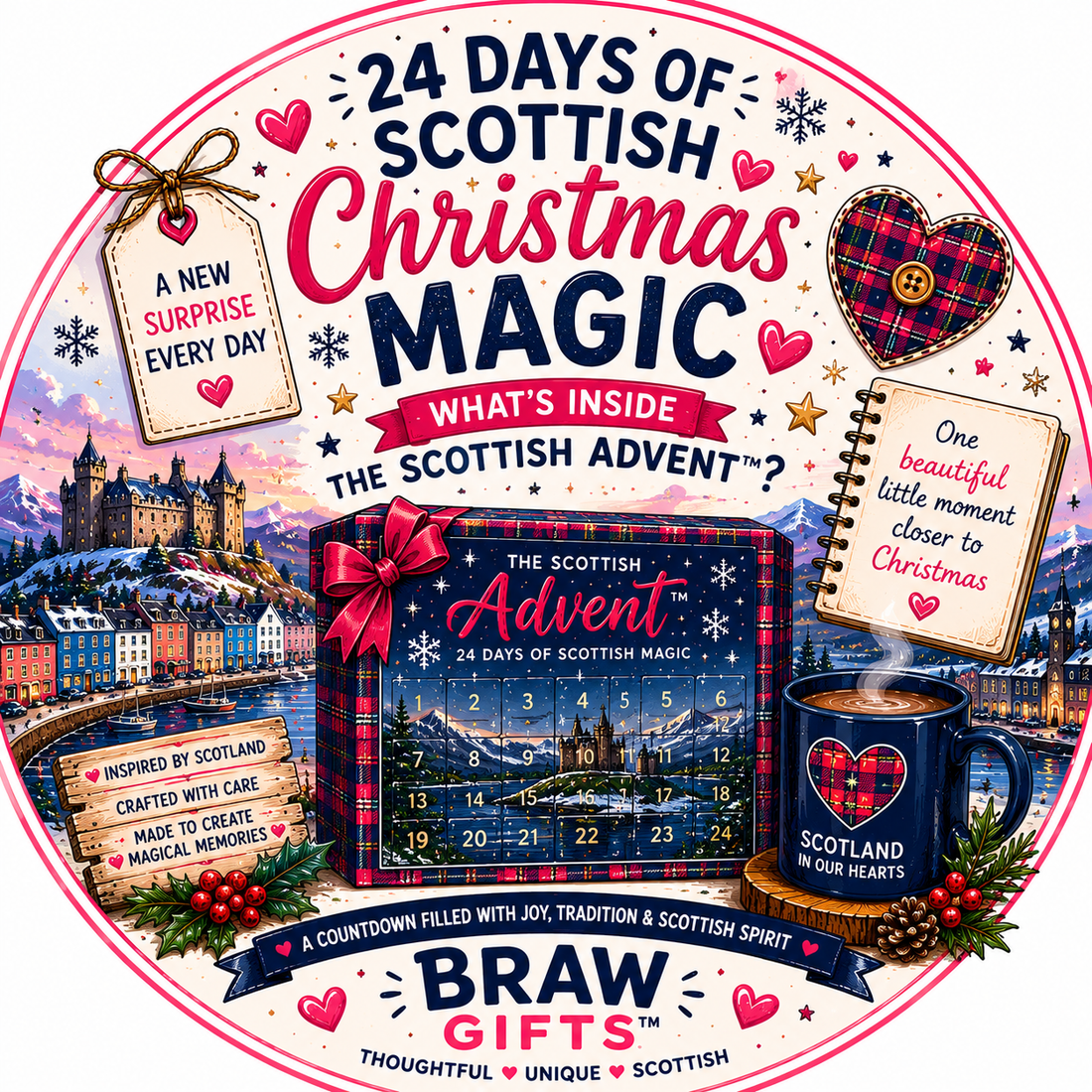 24 Days of Scottish Christmas Magic – What's Inside The Scottish Advent™?