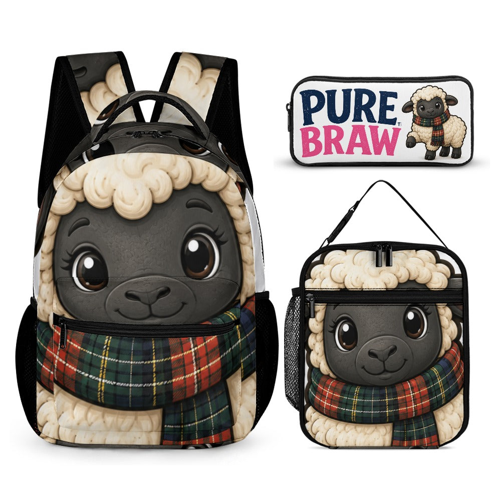 Paddy Baa™ 3-Piece School Set – Backpack, Lunch Bag & Pencil Case