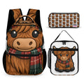 Mc Moo Coo™ 3-Piece School Set – Backpack, Lunch Bag & Pencil Case