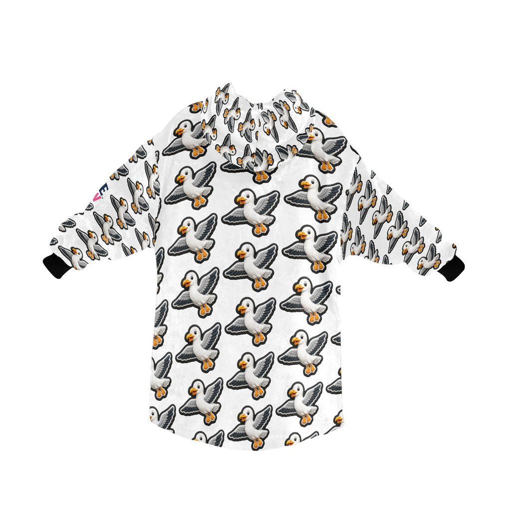 Pure Braw™ Steven Seagull Blanket Hoodie - Adult - 🌍 FREE Worldwide Shipping