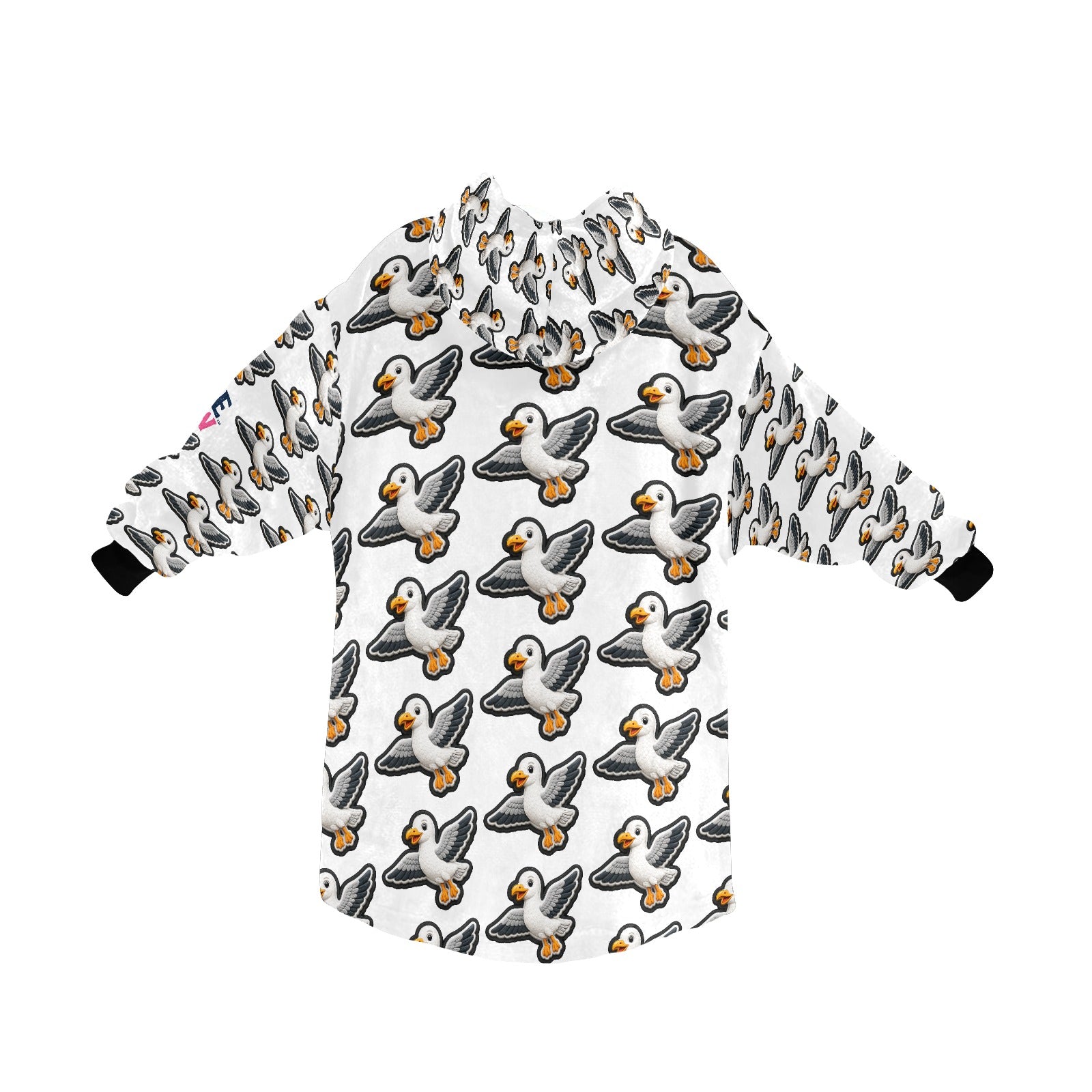 Pure Braw™ Steven Seagull Blanket Hoodie - Adult - 🌍 FREE Worldwide Shipping