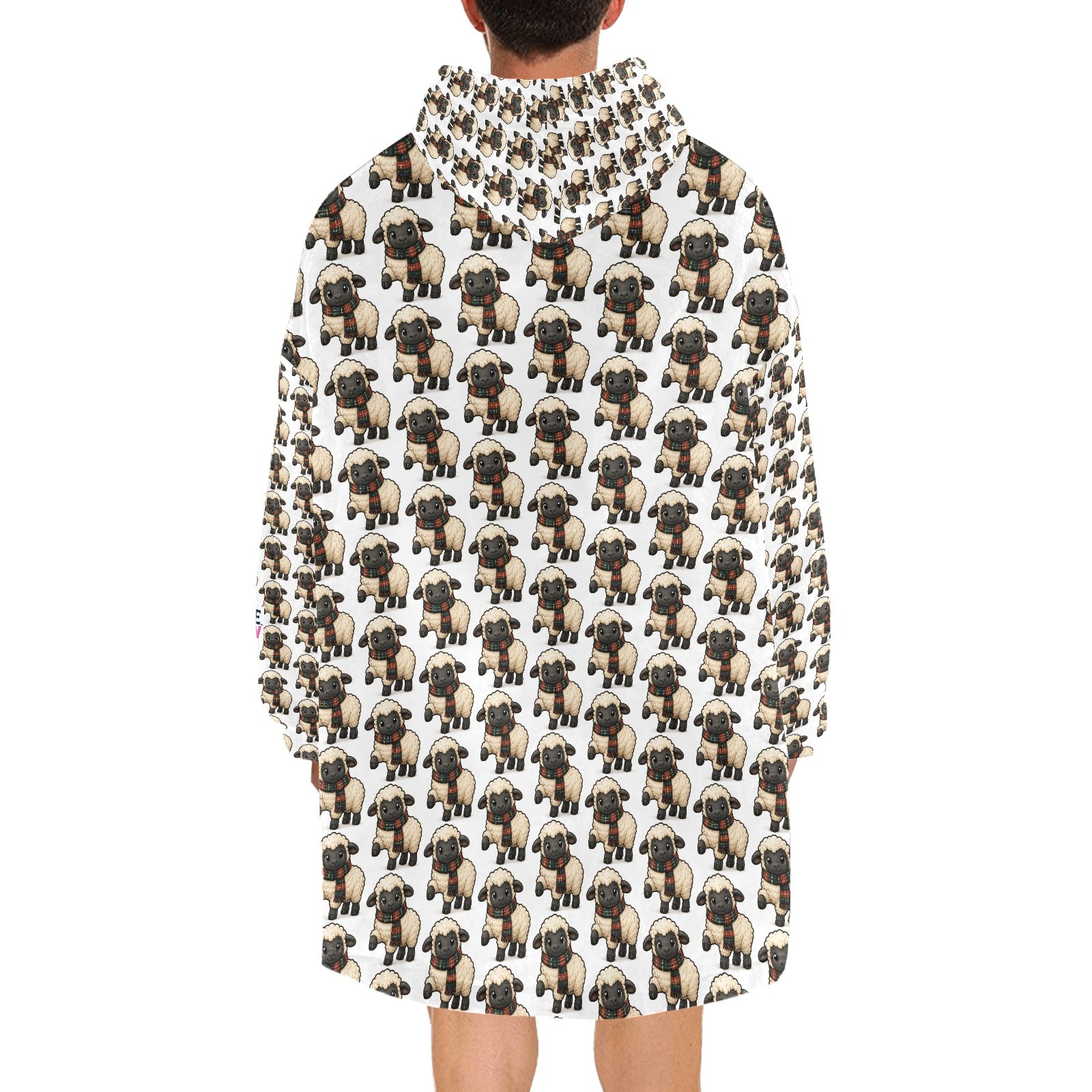 Pure Braw™ Paddy Baa Blanket Hoodie - Adult - 🌍 FREE Worldwide Shipping