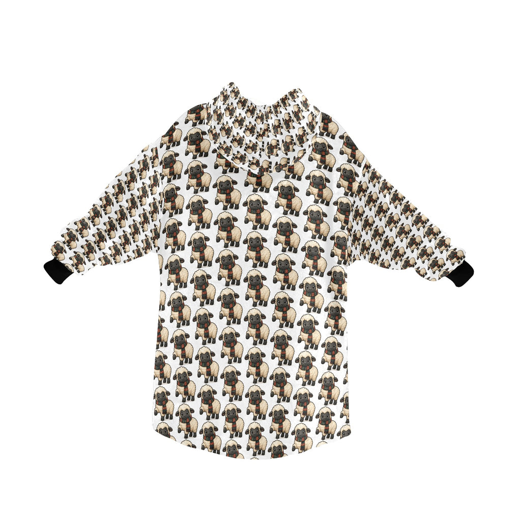 Pure Braw™ Paddy Baa Blanket Hoodie - Adult - 🌍 FREE Worldwide Shipping