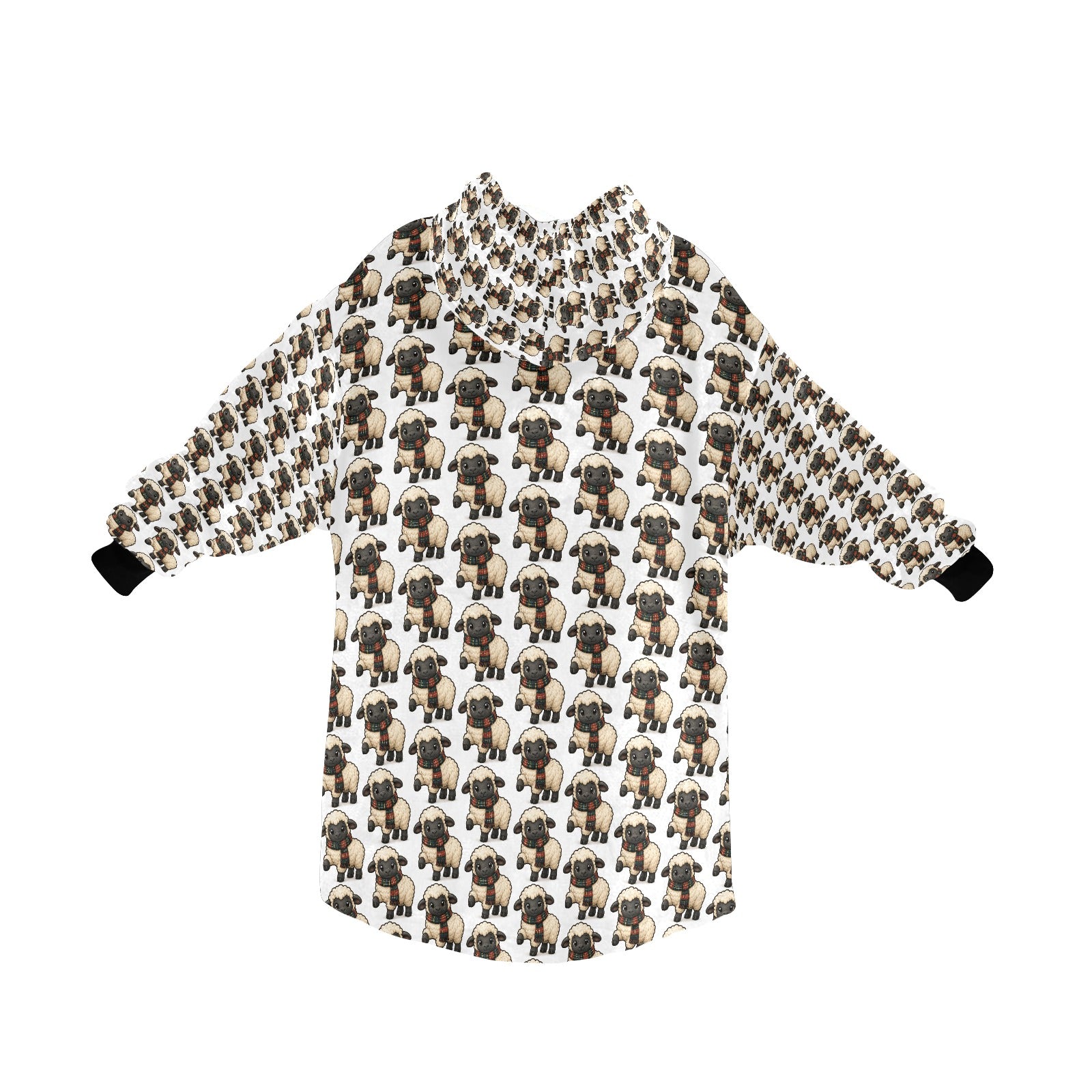 Pure Braw™ Paddy Baa Blanket Hoodie - Adult - 🌍 FREE Worldwide Shipping