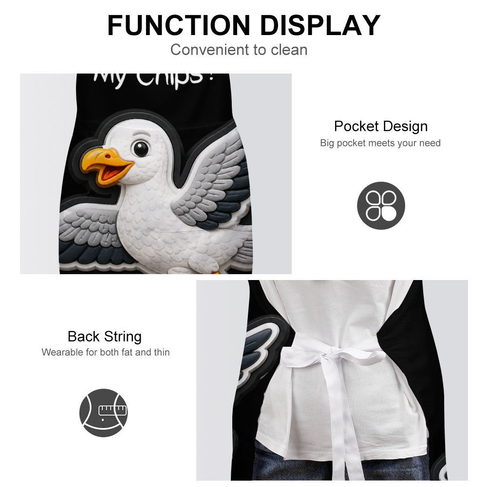 Mr Seagull™ “Is That My Chips?” Apron