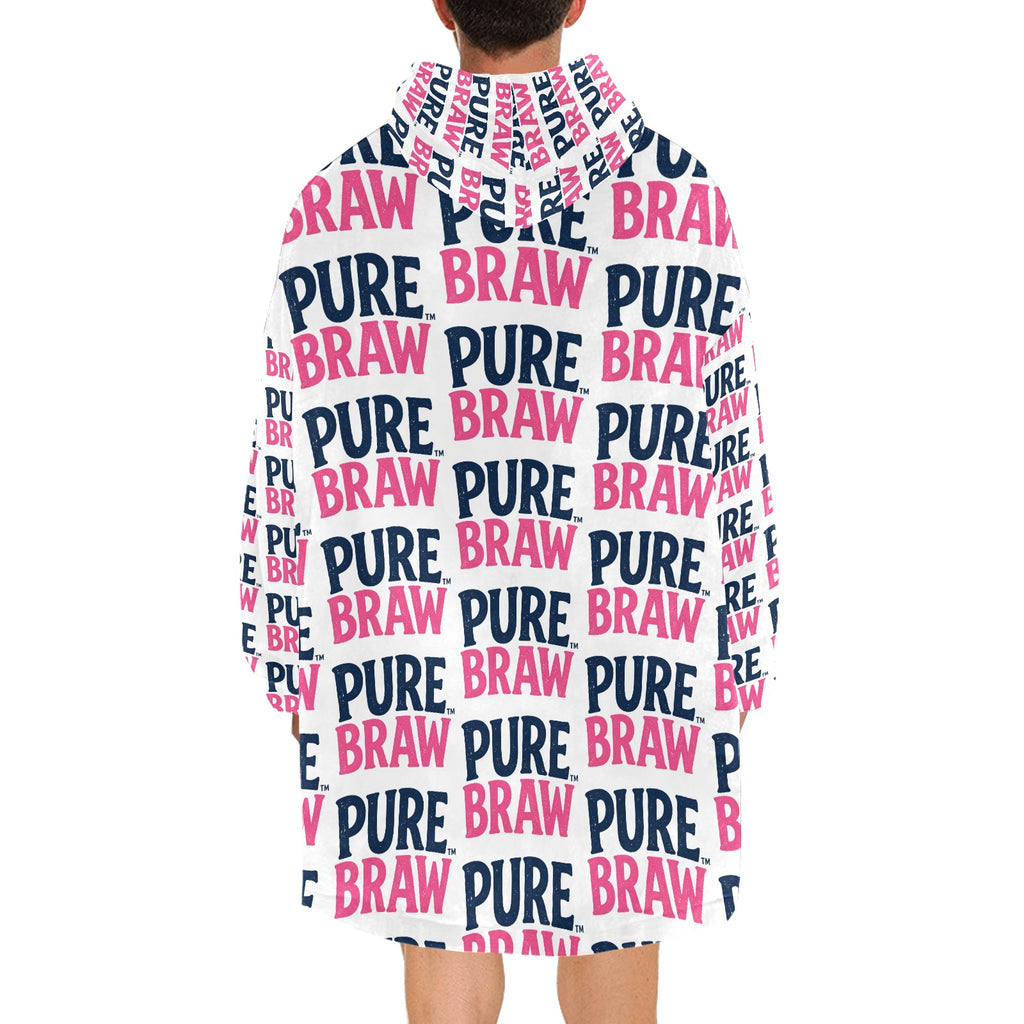Pure Braw™  Bold Adult Oversized Hoodie Blanket