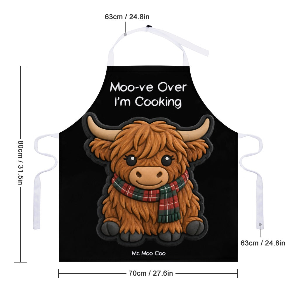 Mc Moo Coo™ “Moo-ve Over, I’m Cooking” Apron