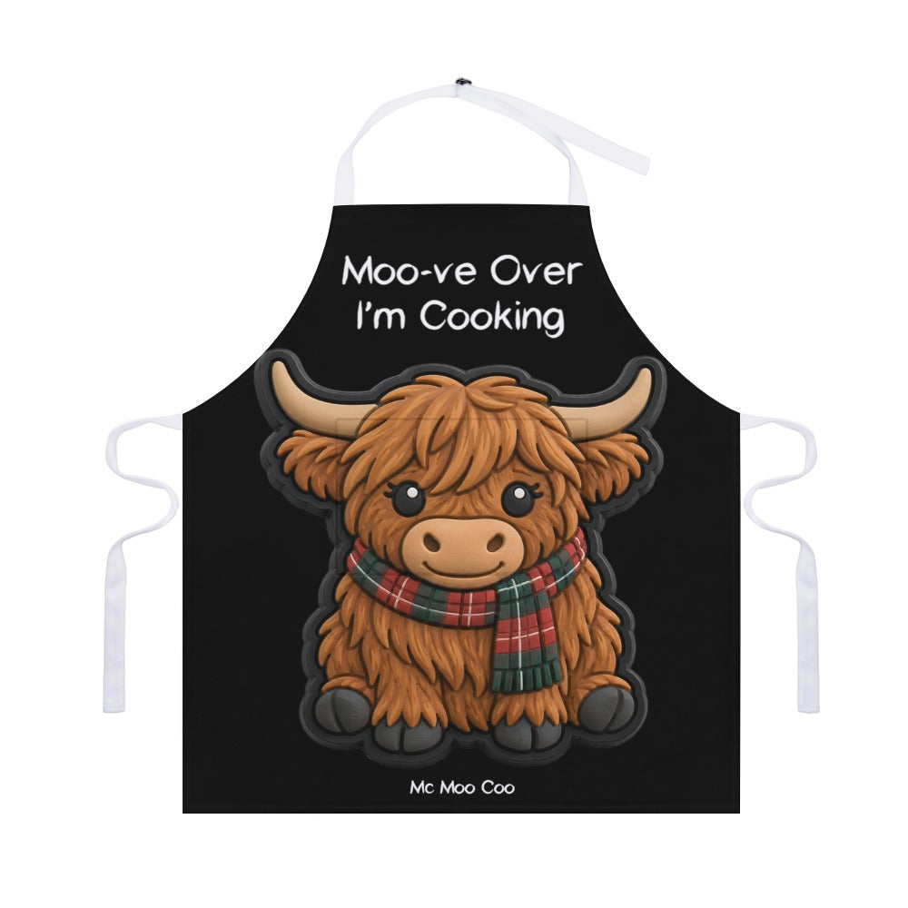 Mc Moo Coo™ “Moo-ve Over, I’m Cooking” Apron