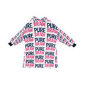 Pure Braw™ Bold - Kids Oversized Blanket Hoodie