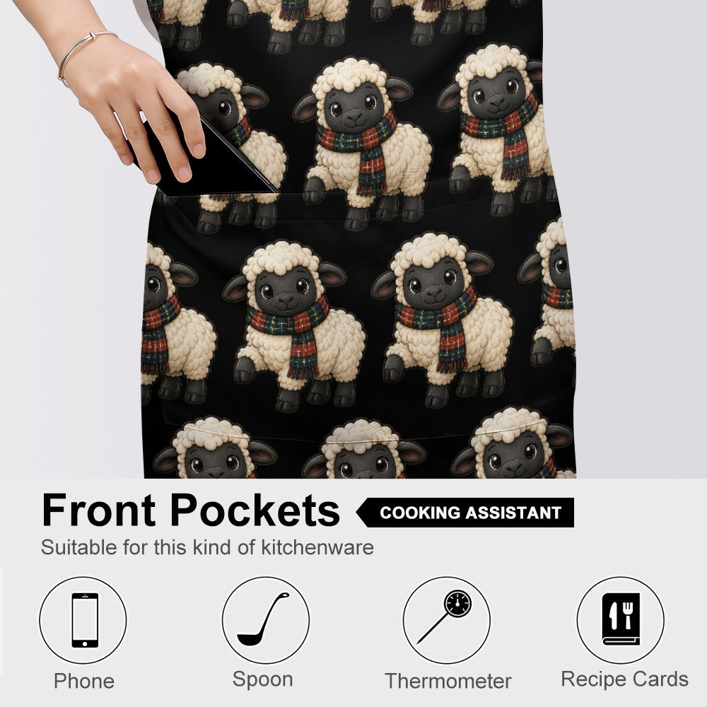 Paddy Baa™ Flock of Sheep Apron