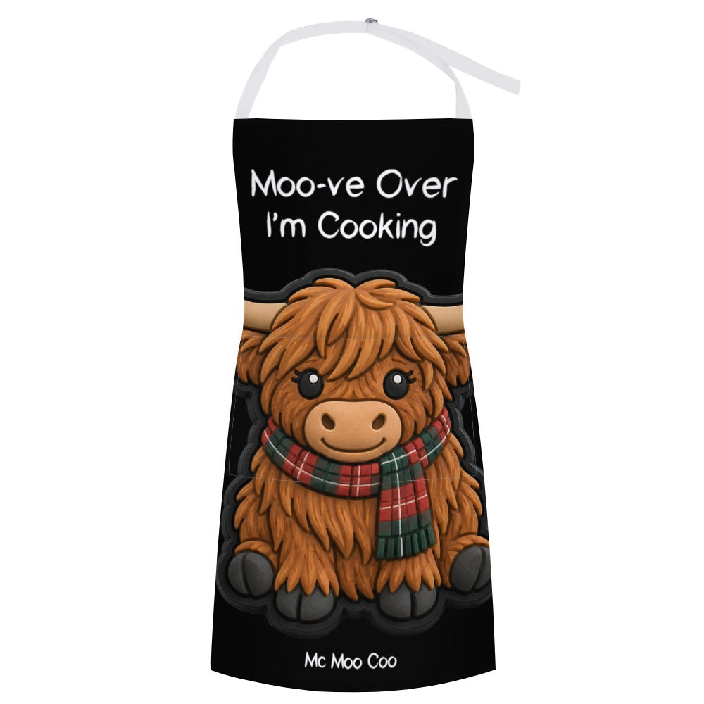 Mc Moo Coo™ “Moo-ve Over, I’m Cooking” Apron
