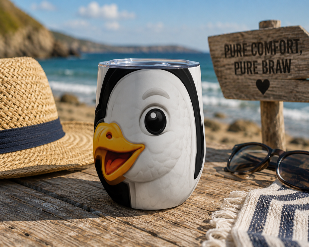 Mr Seagull™ 12oz Insulated Cup