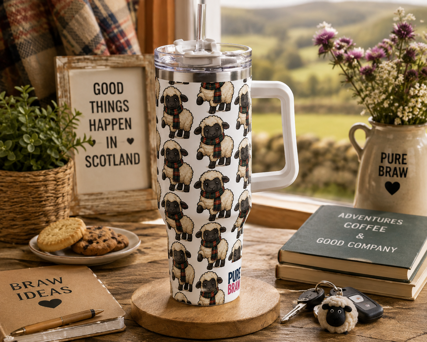 Paddy Baa™ 40oz Travel Mug