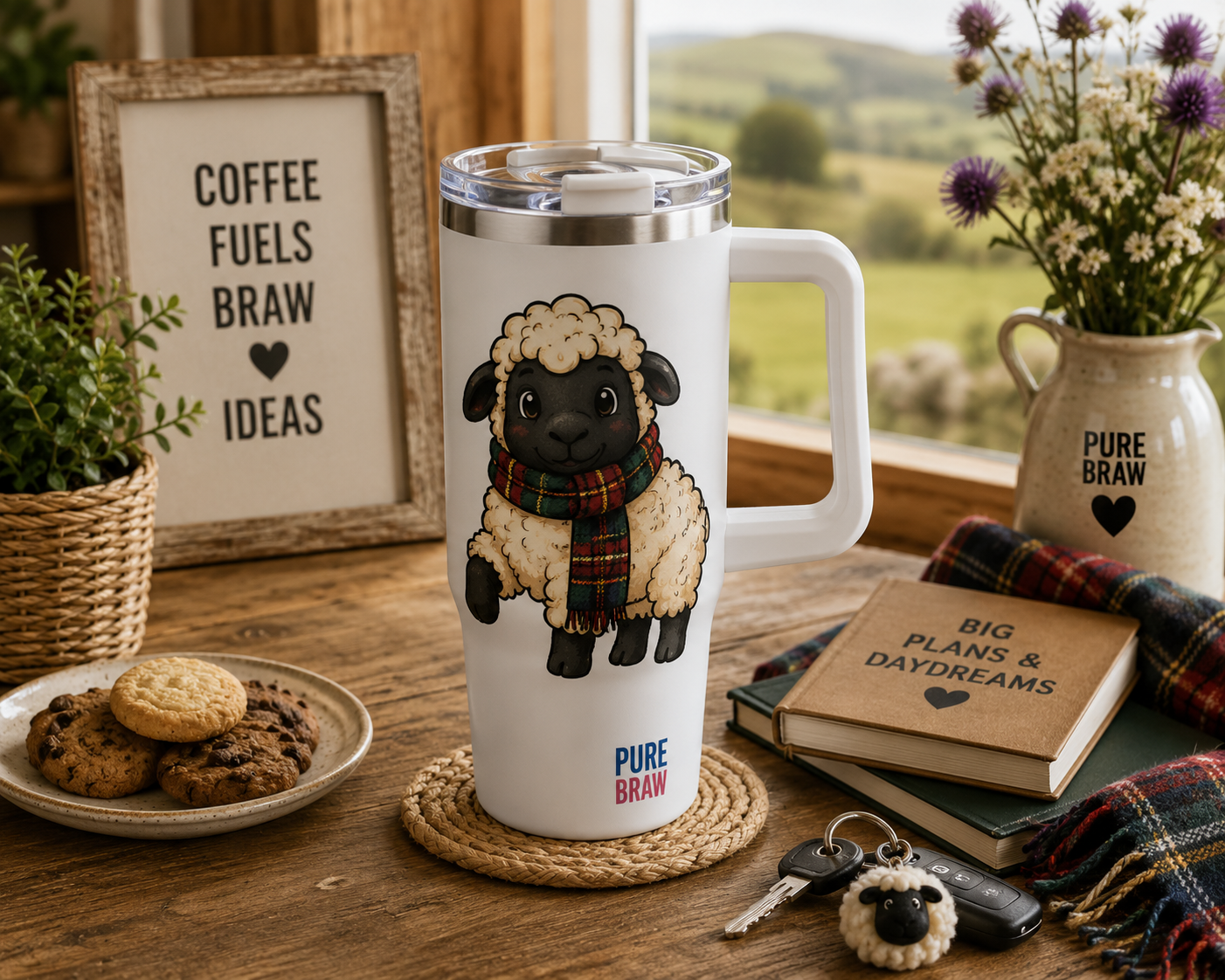 Paddy Baa™ 40oz Travel Mug