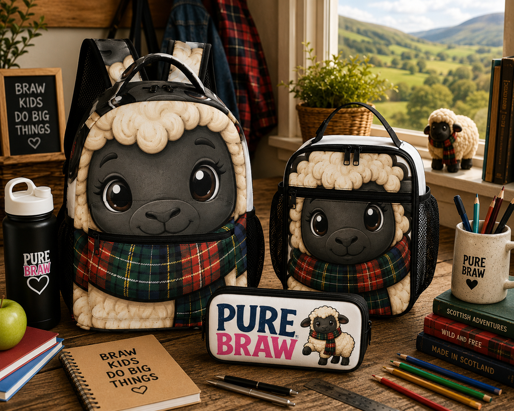 Paddy Baa™ 3-Piece School Set – Backpack, Lunch Bag & Pencil Case