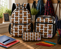 Mc Moo Coo™ 3-Piece School Set – Backpack, Lunch Bag & Pencil Case