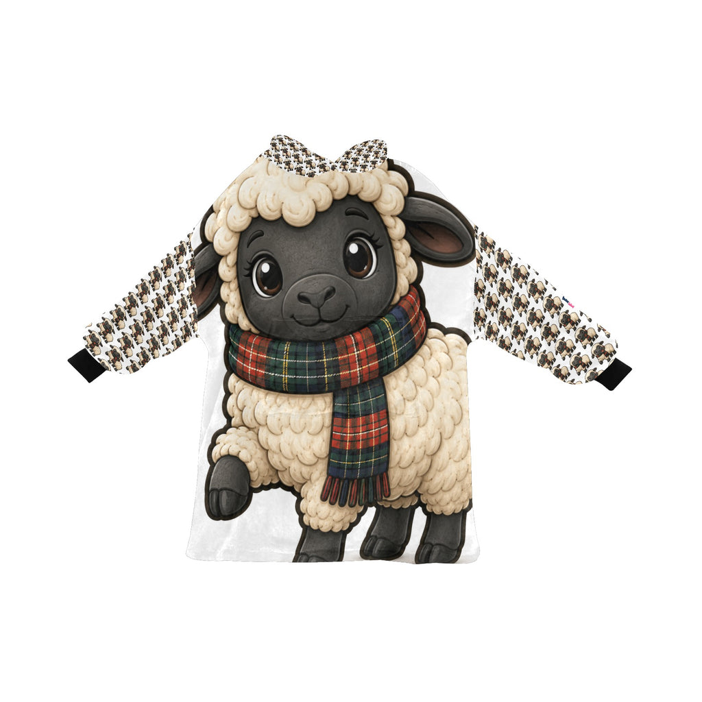 Pure Braw™ Paddy Baa Blanket Hoodie - Adult - 🌍 FREE Worldwide Shipping