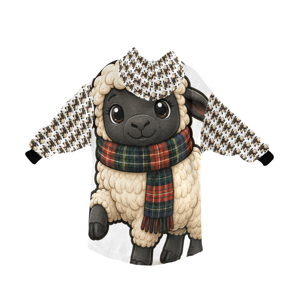 Pure Braw™ Paddy Baa Blanket Hoodie - Adult - 🌍 FREE Worldwide Shipping