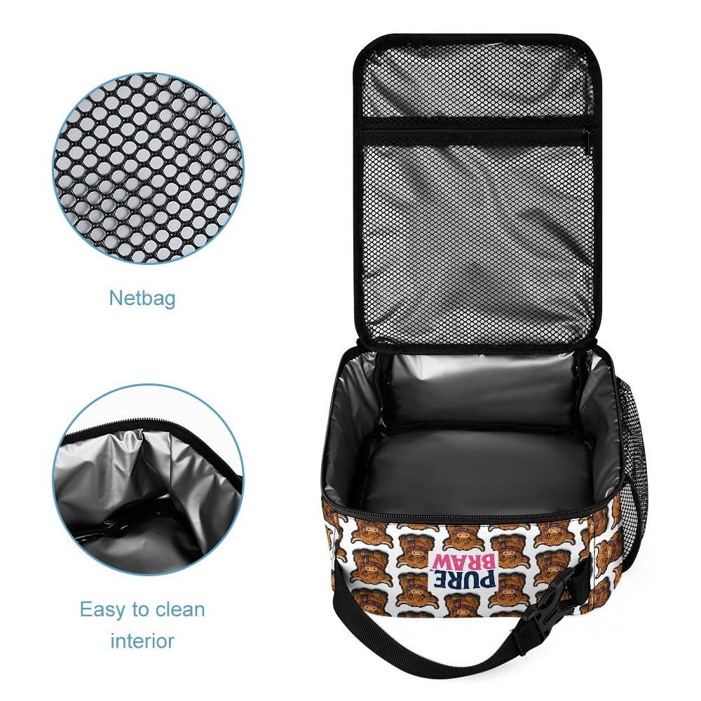 Mc Moo Coo™ 3-Piece School Set – Backpack, Lunch Bag & Pencil Case