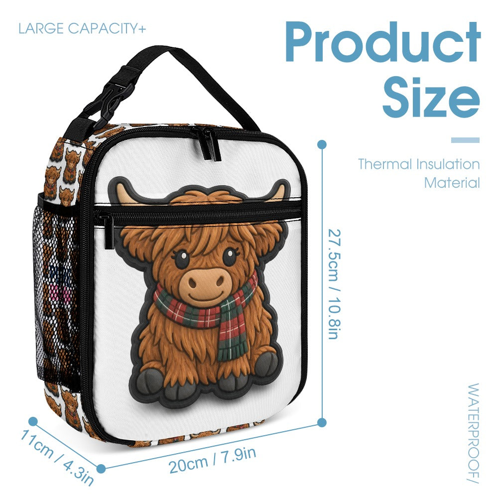 Mc Moo Coo™ 3-Piece School Set – Backpack, Lunch Bag & Pencil Case