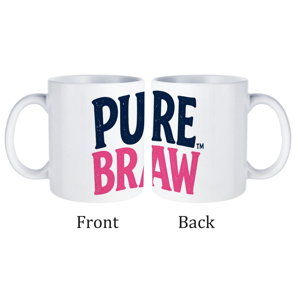 Upgraded full-print white mug