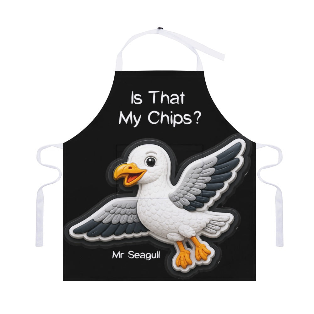 Mr Seagull™ “Is That My Chips?” Apron
