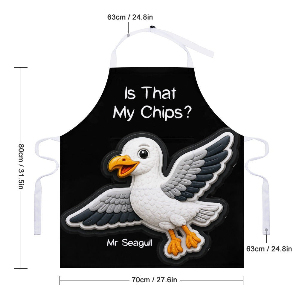 Mr Seagull™ “Is That My Chips?” Apron