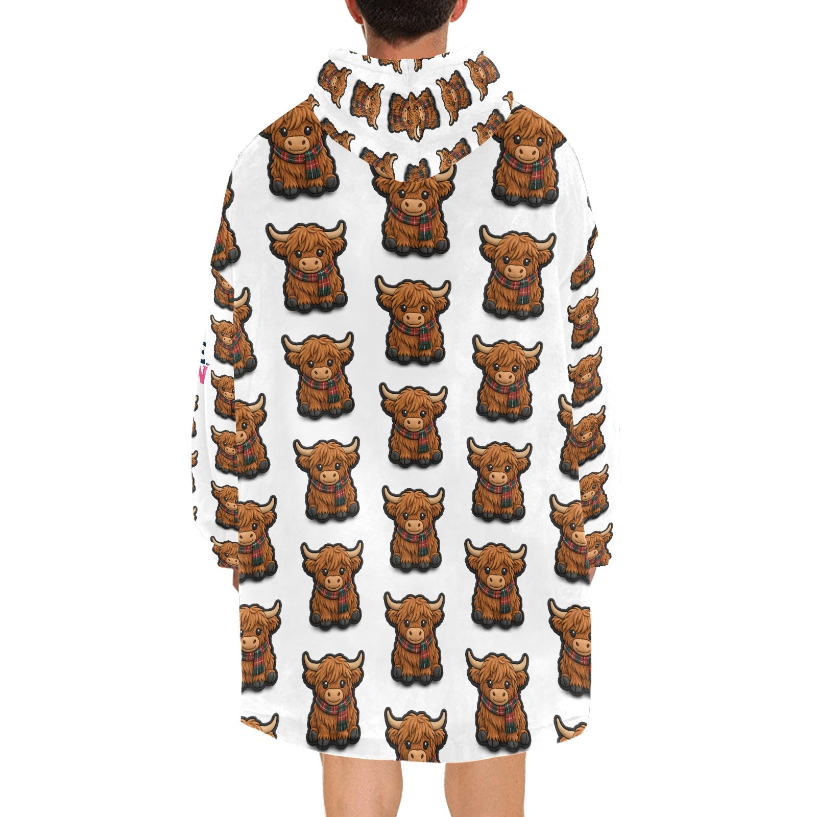 Pure Braw™ Moo Coo Blanket Hoodie - Men - 🌍 FREE Worldwide Shipping