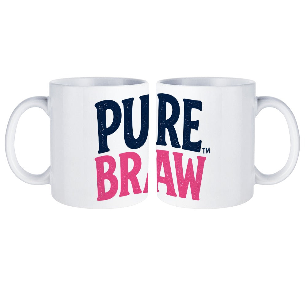 Upgraded full-print white mug