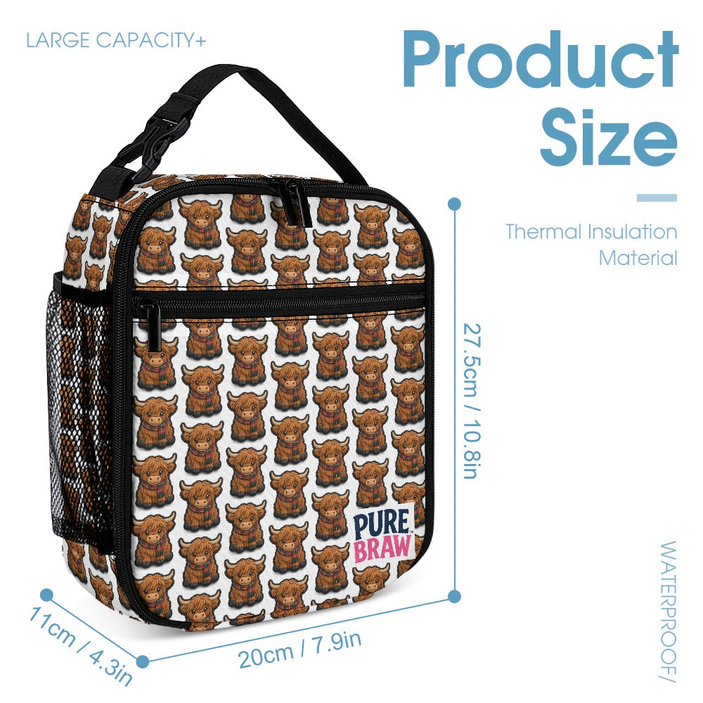 Mc Moo Coo™ 3-Piece School Set – Backpack, Lunch Bag & Pencil Case