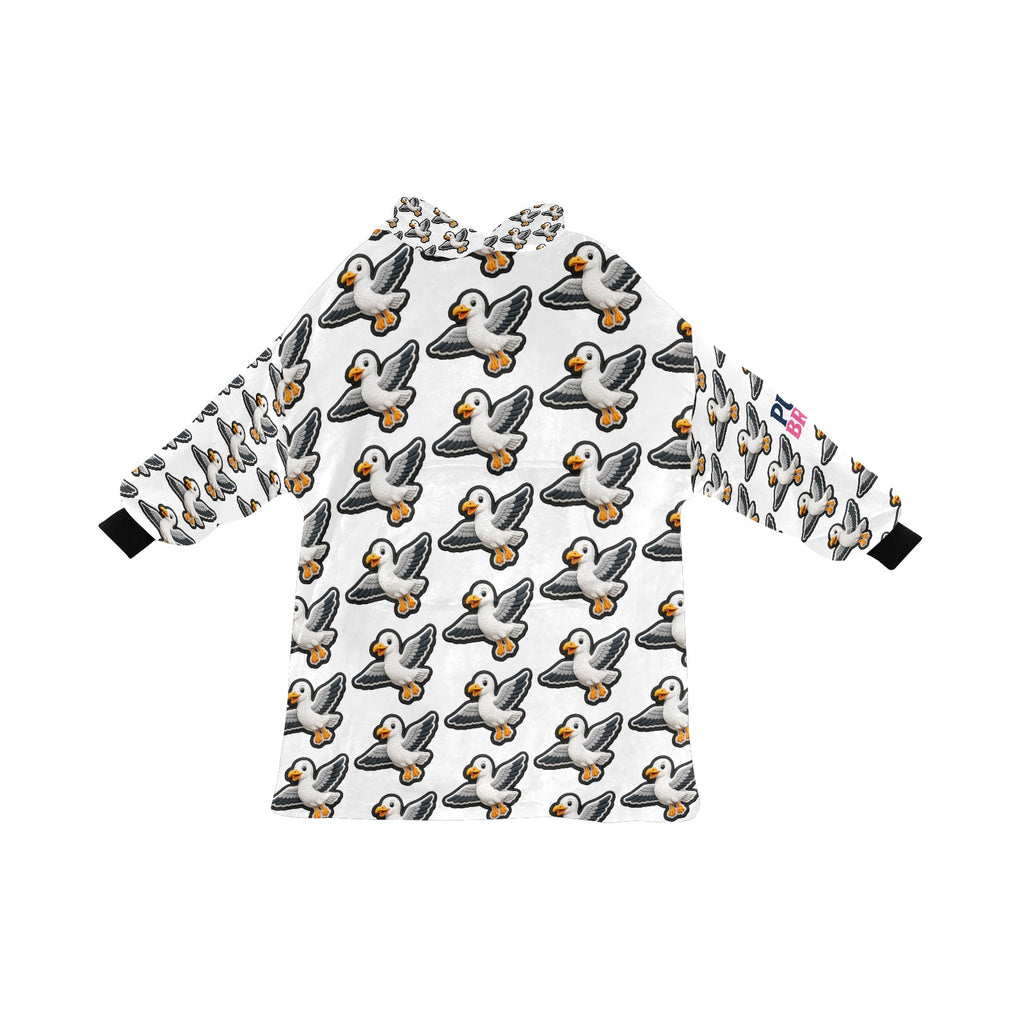 Pure Braw™ Steven Seagull Blanket Hoodie - Adult - 🌍 FREE Worldwide Shipping
