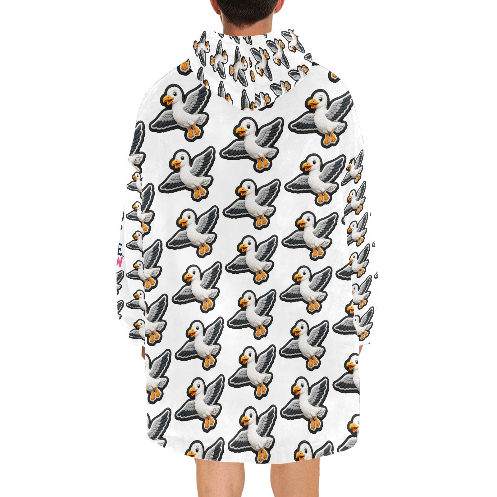 Pure Braw™ Steven Seagull Blanket Hoodie - Adult - 🌍 FREE Worldwide Shipping